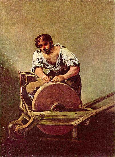Francisco de Goya Der Schleifer oil painting image